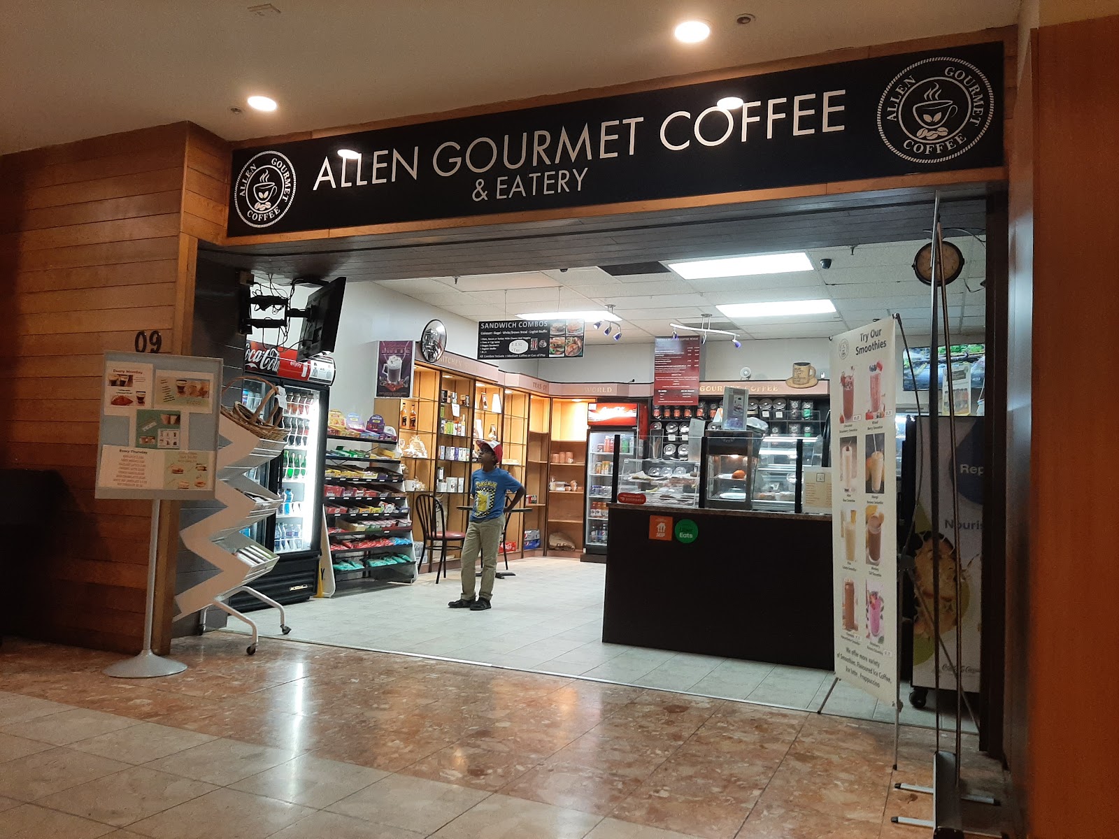 Allen Gourmet Coffee & Eatery featured